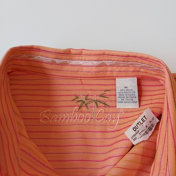 60% Modal BAMBOO CAY Button Up Dress Shirt - Picture 4 of 13